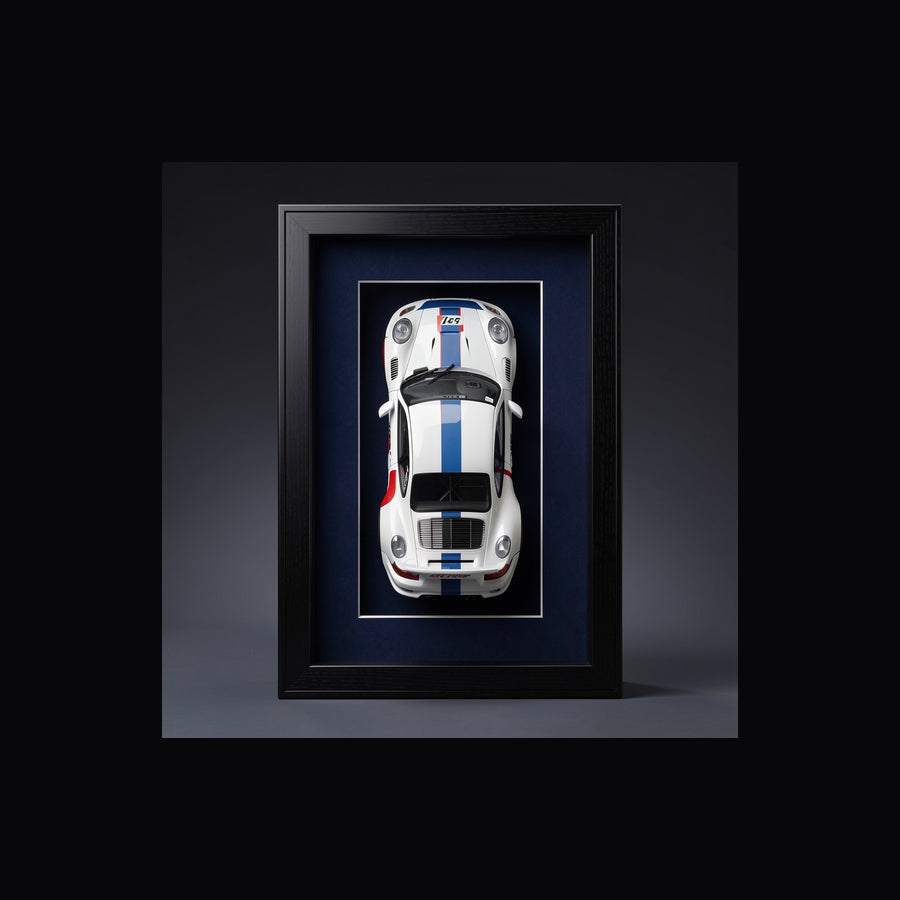 Crisp Jared's Collector Corner 911 GT3 RSR framed display